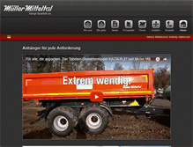 Tablet Screenshot of mueller-mitteltal.de